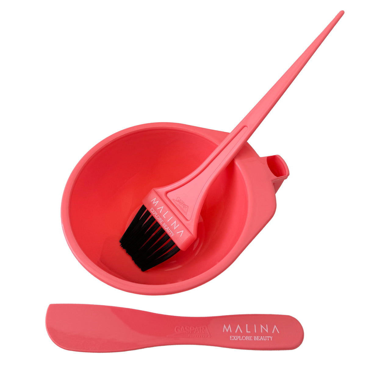 Professional Treatment / Dye Bowl & Brush Set — 6 Pack