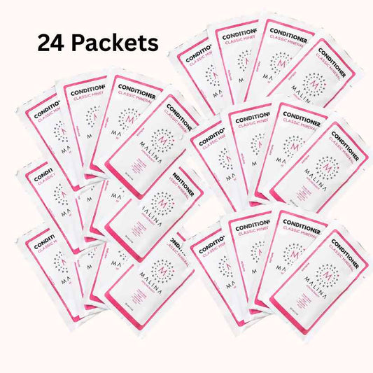 Malina Mineral  Conditioner Travel Packets - 24 pc