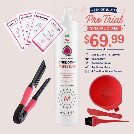 Malina One & Done Brazilian Keratin Intro Bundle