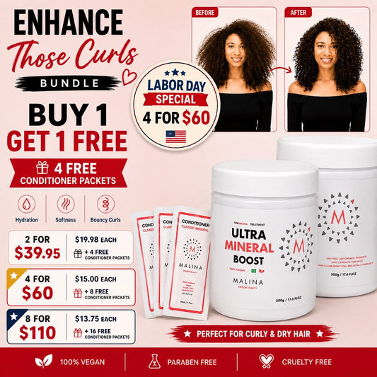Malina Ultra Mineral Boost | Curly & Dry Hair Treatment