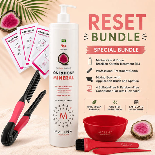Malina One & Done Brazilian Keratin Reset Bundle