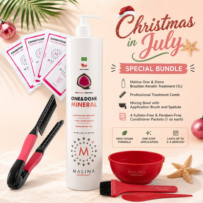 Malina One & Done Brazilian Keratin Intro Bundle