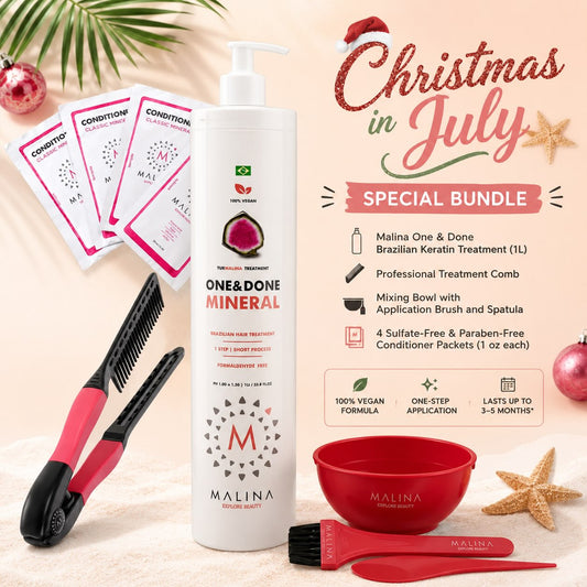 Malina One & Done Brazilian Keratin Intro Bundle